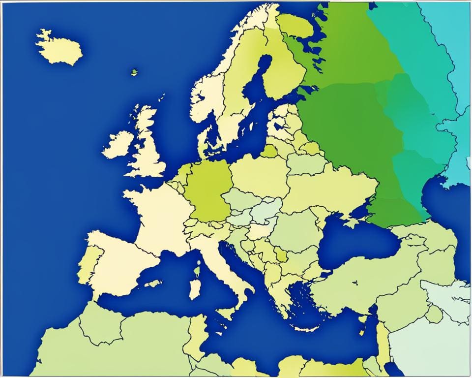 Europa kaart
