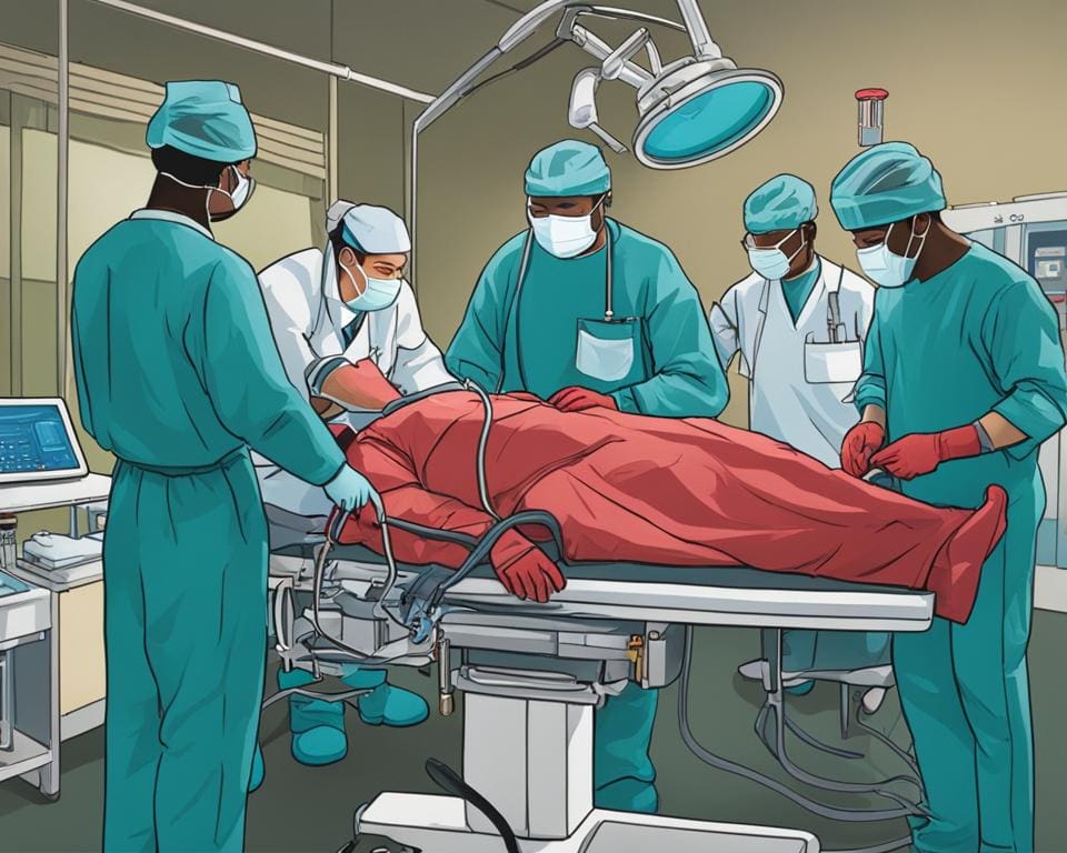 hoe lang duurt een aorta operatie