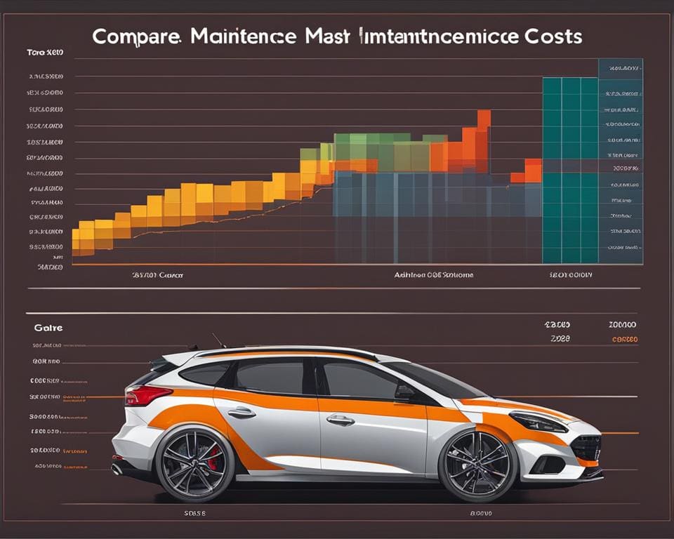 auto onderhoudskosten vergelijken