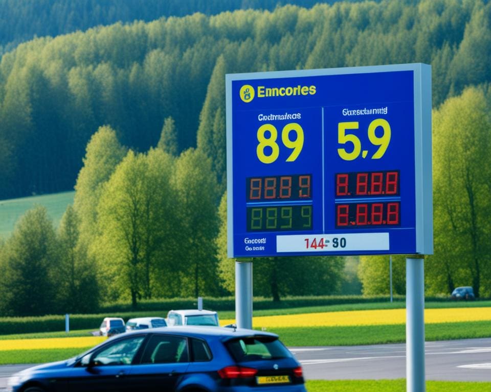 brandstofprijzen Duitsland Euro 95