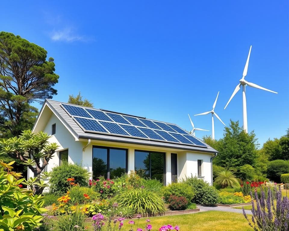 Zonne-energie en Windenergie voor Energieneutraal Huis