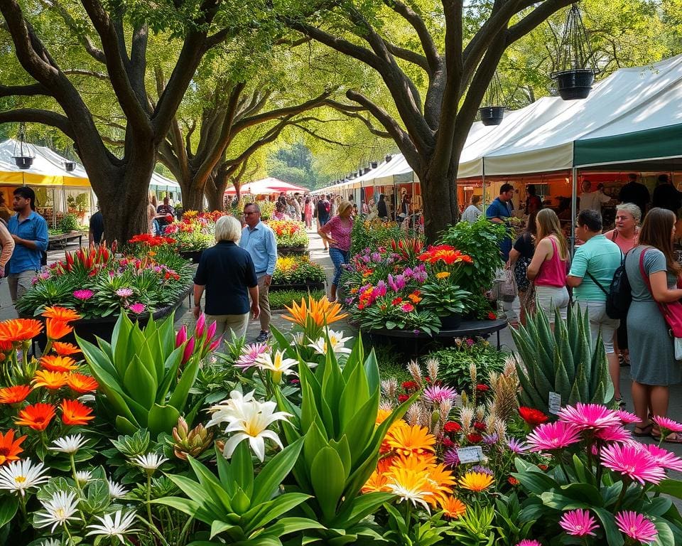 Bezoek een botanisch festival vol zeldzame planten en bloemen