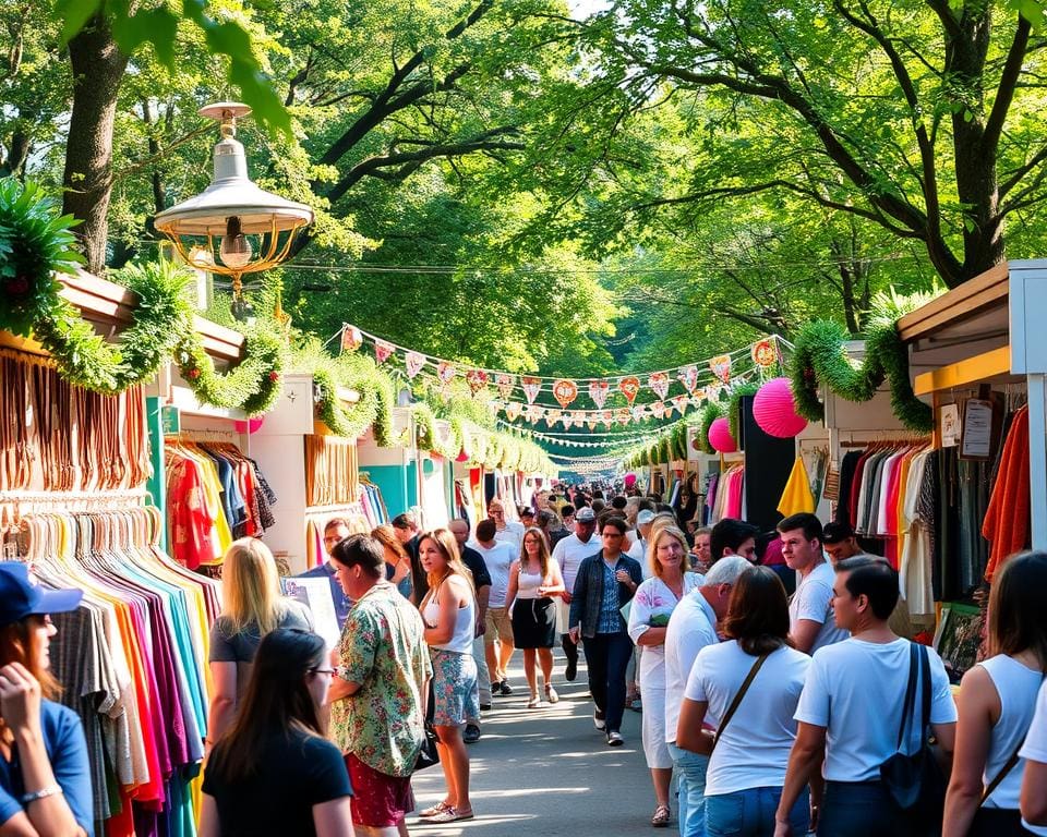 Bezoek een festival vol handgemaakte kleding en sieraden