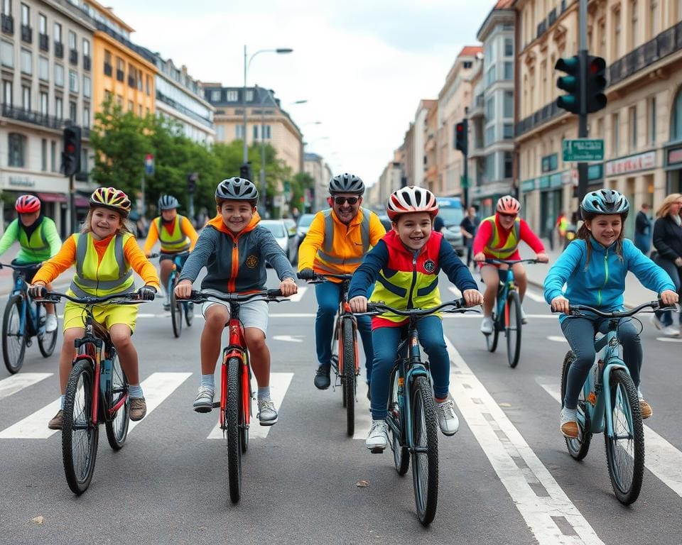 Fietsvaardigheden leren