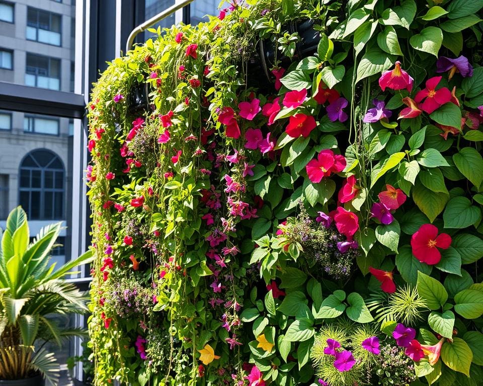 Hoe kies je de juiste planten voor een verticale tuin?