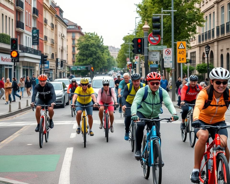 Hoe leer je veilig fietsen in het stadsverkeer?