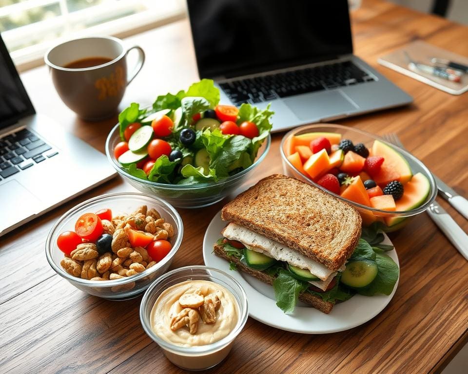 Hoe maak je een gezonde lunch voor op het werk?