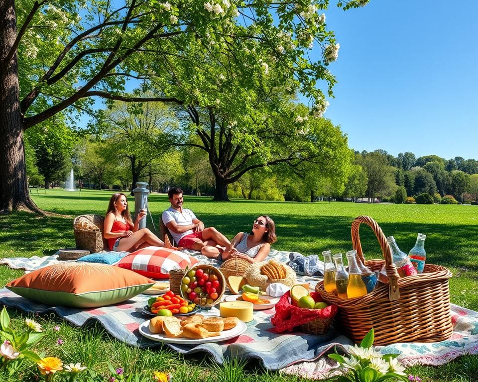 Hoe organiseer je een ontspannende picknick voor vrienden?