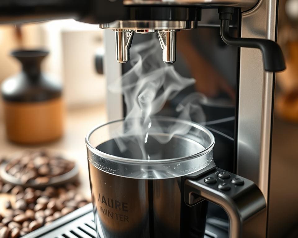 Koffiemachine ontkalken