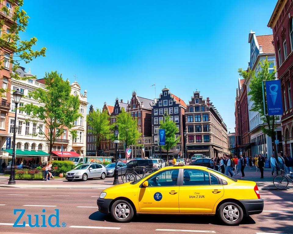 Taxi naar Amsterdam Zuid