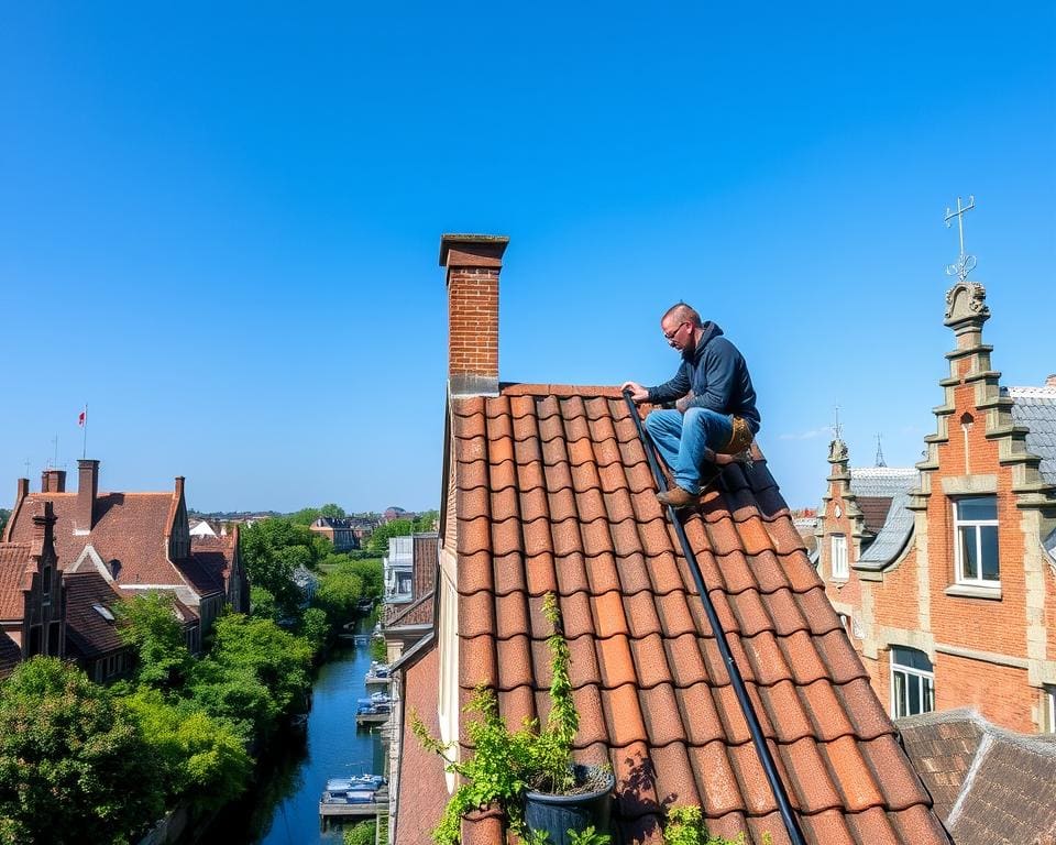 dakdekker Gouda voor inspectie en reparatie