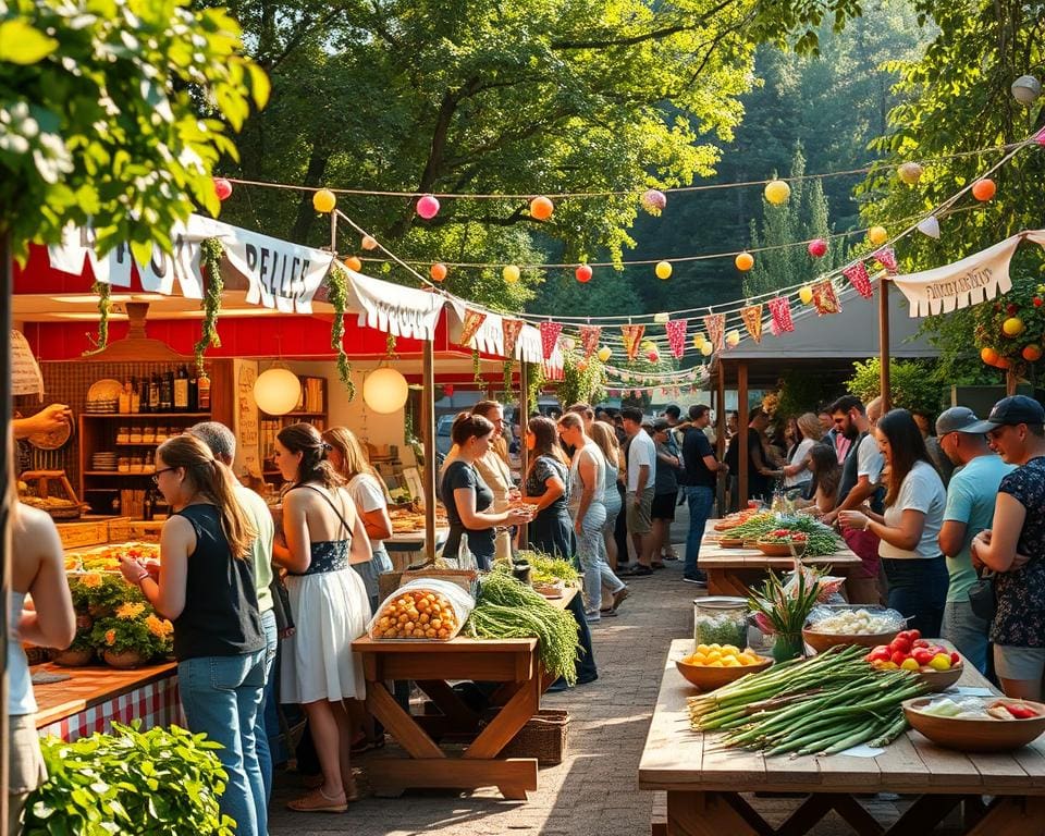 kleinschalig foodfestival