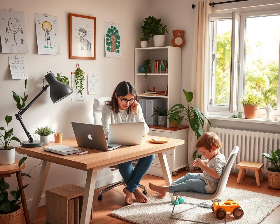 voordelen van parttime werken voor ouders