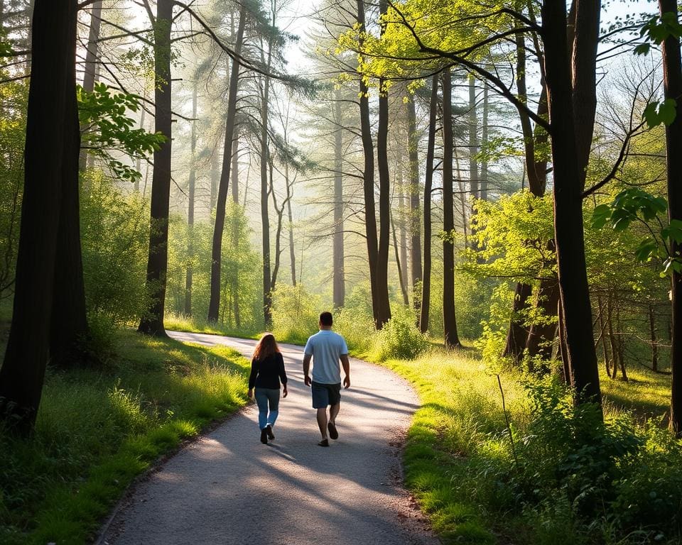 wandelen voor mentale gezondheid