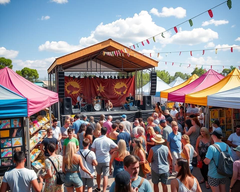 Festivalweekend vol muziekoptredens en creatieve markten