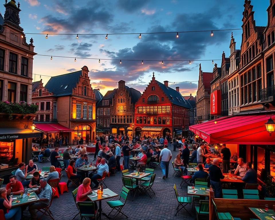 Oude Markt Leuven: Het langste terras van België voor een gezellige avond