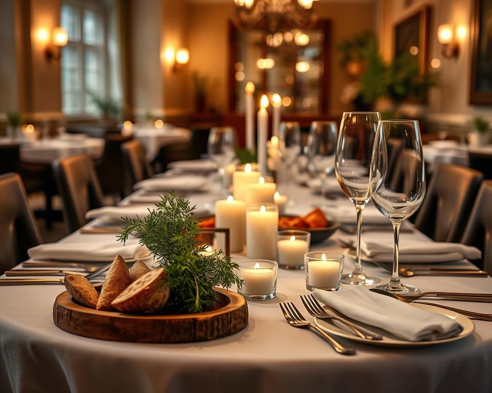 Restaurantavond met een exclusief menu van lokale specialiteiten