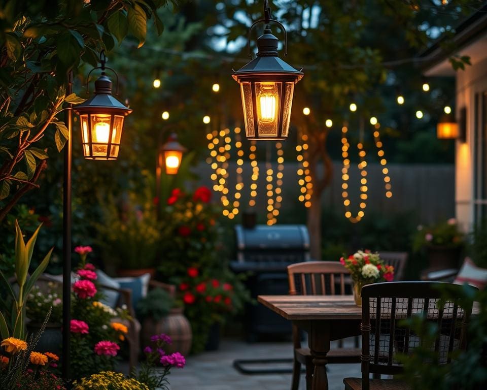 Tuinlampen die elke buitenruimte verlichten met charme