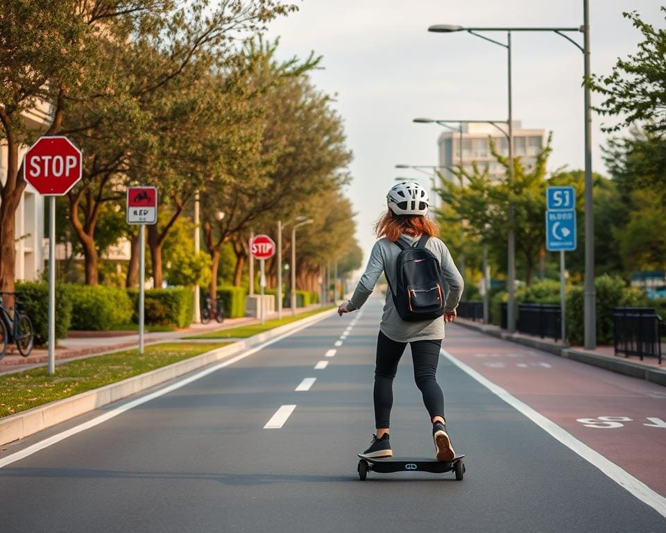 Veiligheid en richtlijnen voor elektrisch skateboard rijden