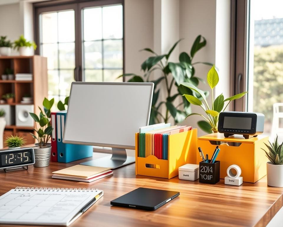 Werkaccessoires die bijdragen aan een betere organisatie op kantoor