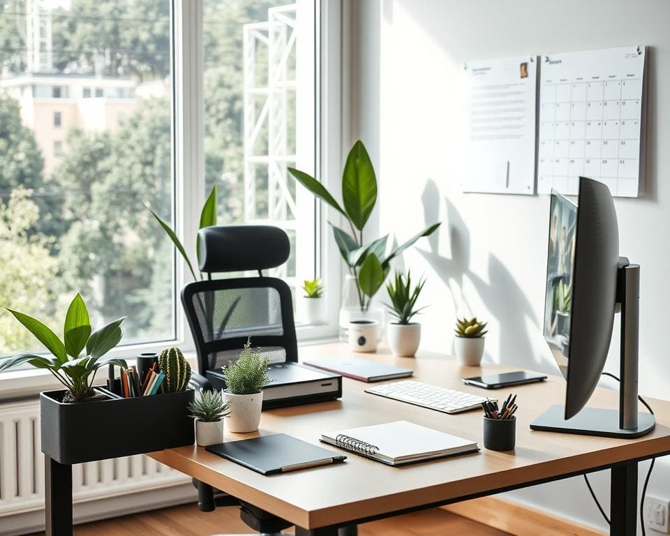 Werkaccessoires die bijdragen aan een productieve werkdag