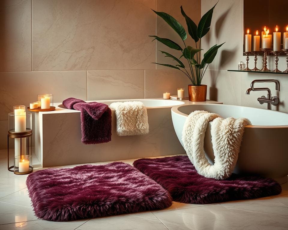 badmatten die comfort en luxe naar de badkamer brengen