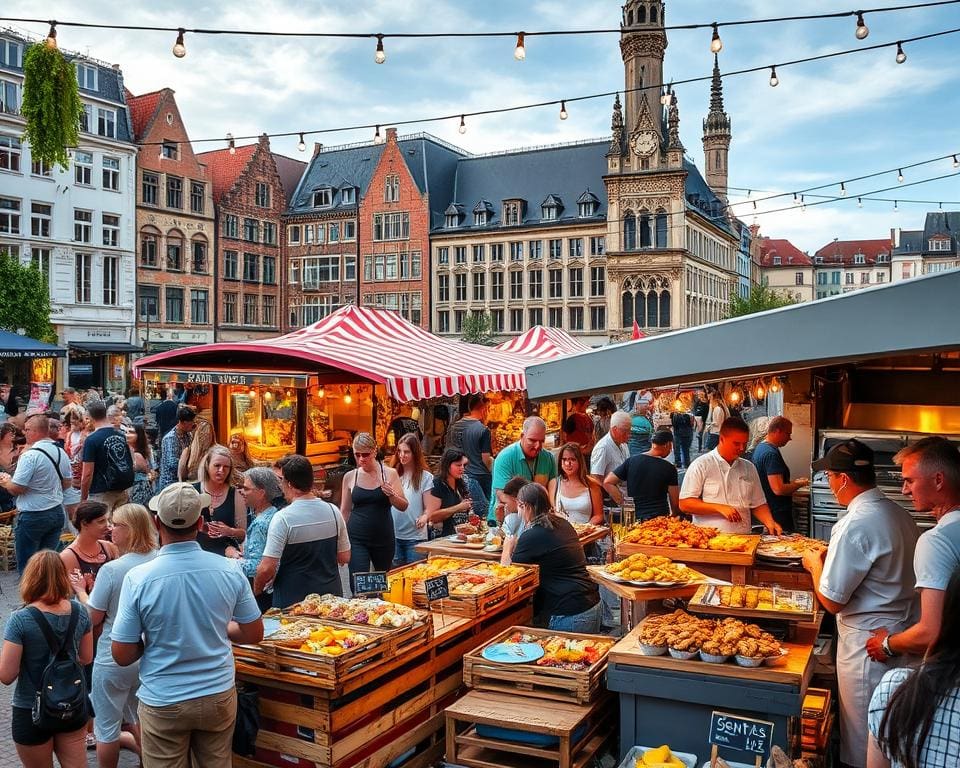 culinaire ervaringen tijdens zomerfeesten Gent