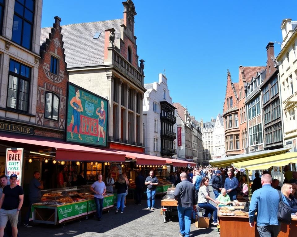 cultuur, kunst en lekker eten in Gent