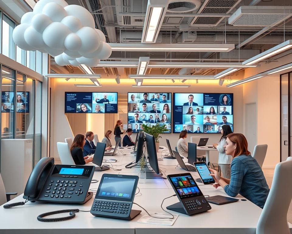 innovaties in communicatie met cloud-gebaseerde telefoons