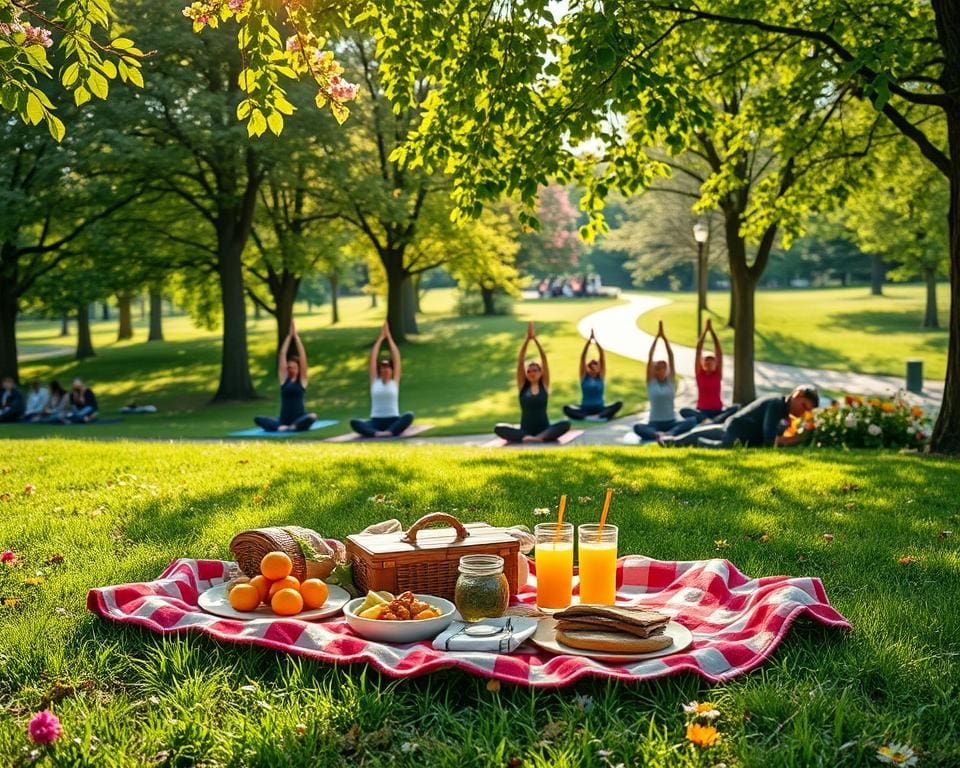 parkpicknick met yoga