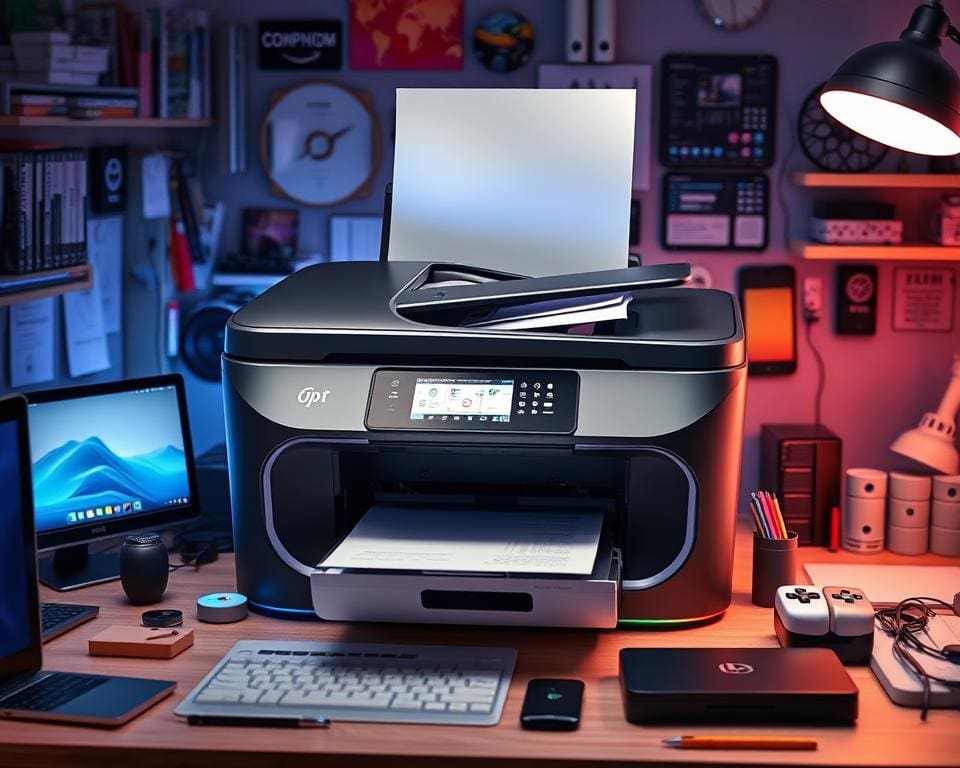 slimme technologie in moderne printers