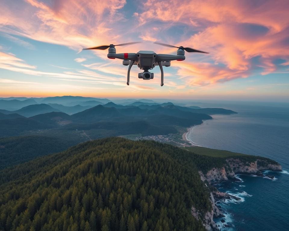 voordelen van drones voor luchtfotografie