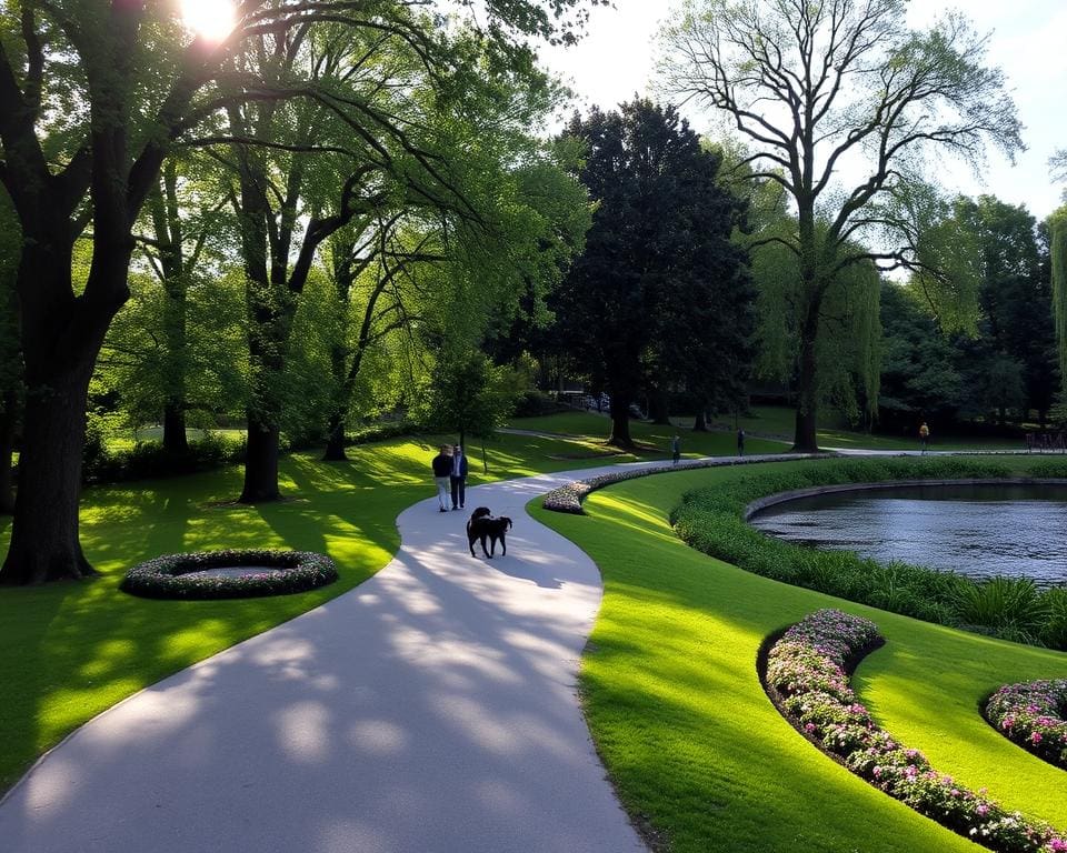 wandelen in park Sonsbeek