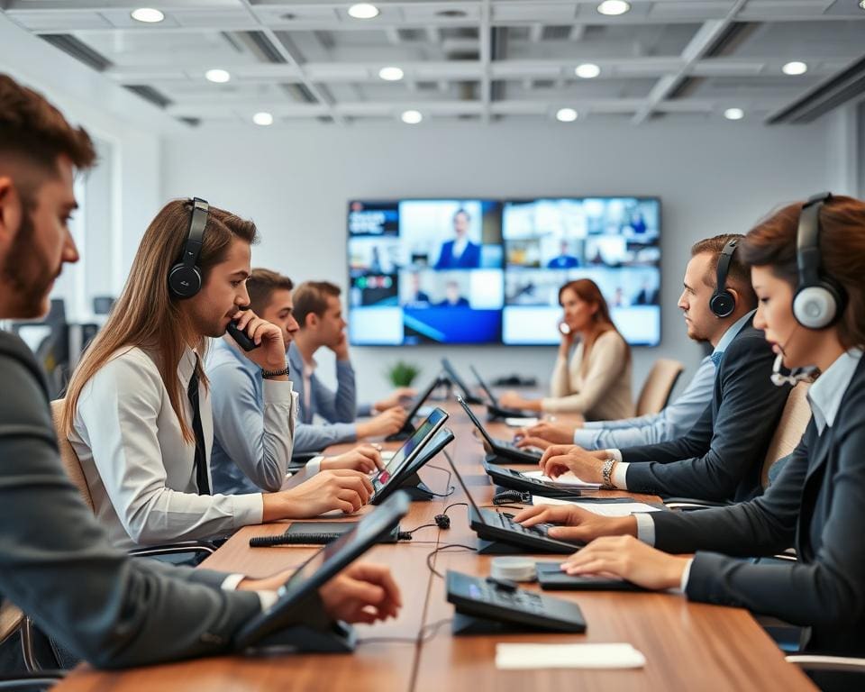 zakelijke communicatie - telefoons onmisbaar