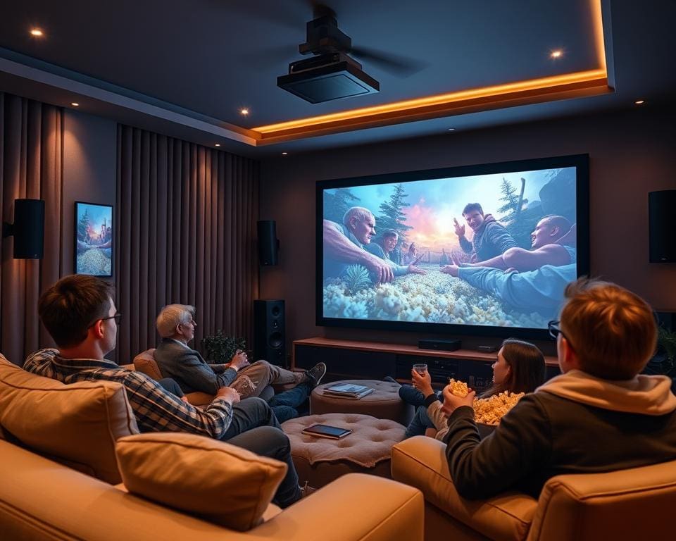 4K projector thuisbioscoop