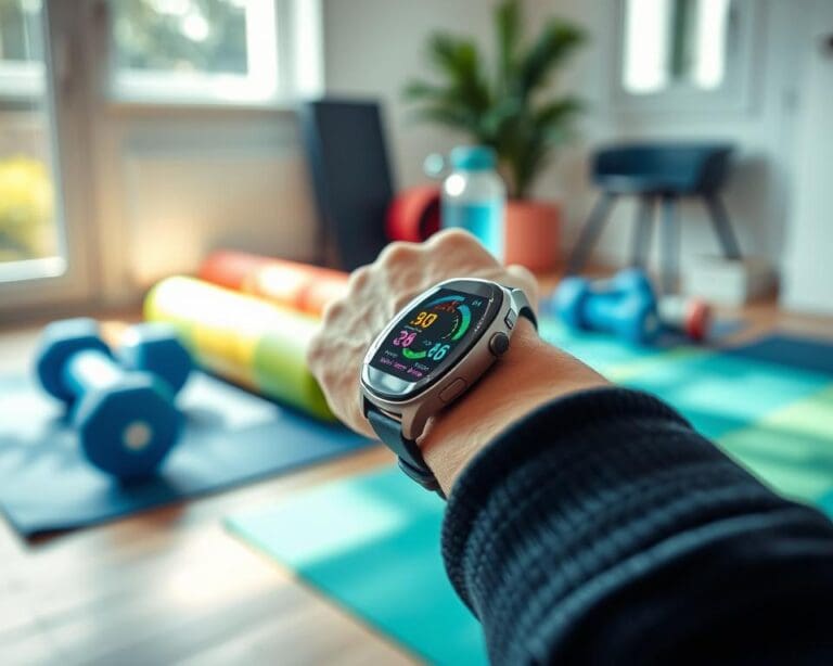 Voortgang bijhouden met een fitness tracker