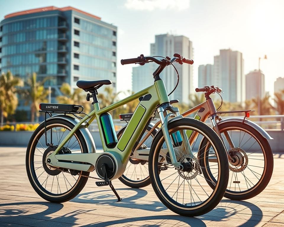 Elektrische fietsen met zelfladende accu’s