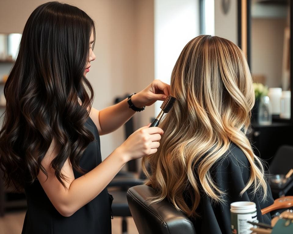 Kapper: Hoe creëer je een perfecte balayage?