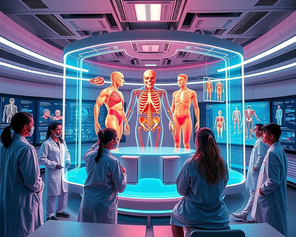 Voordelen van holografische displays in medisch onderwijs