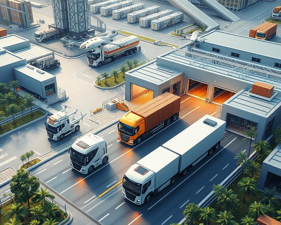 autonome voertuigen voor efficiënte logistiek