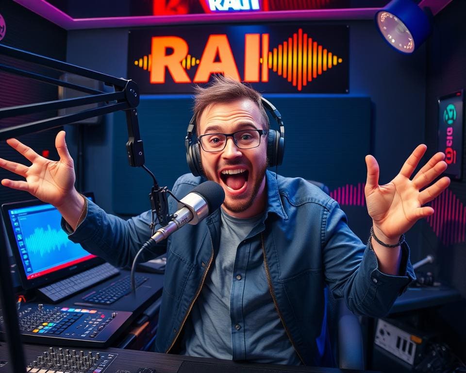 stemgebruik radiopresentator