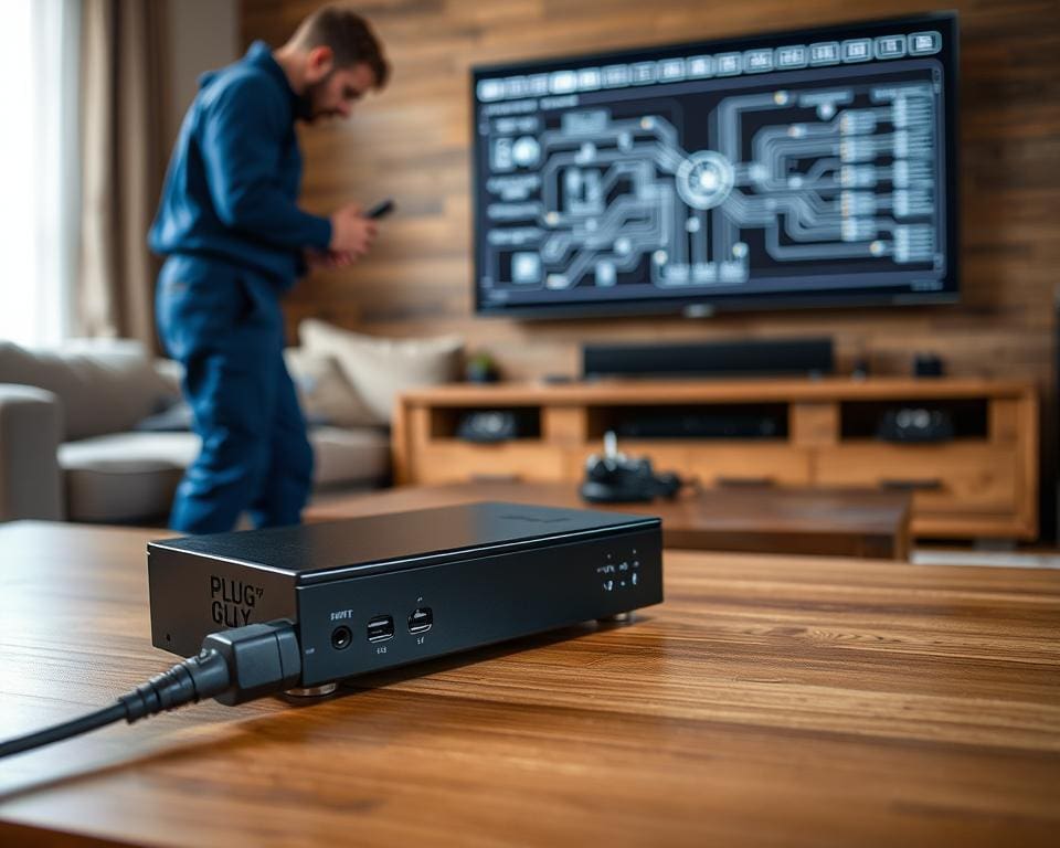 Wat betekent plug-and-play bij The Cable Guy?