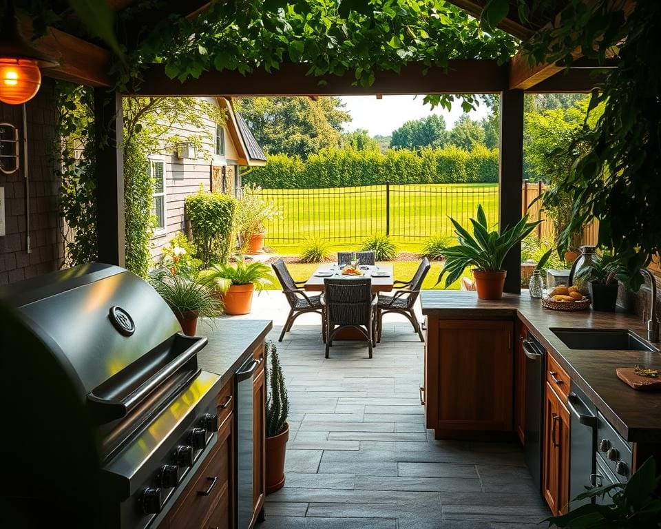 Buitenkeuken voordelen