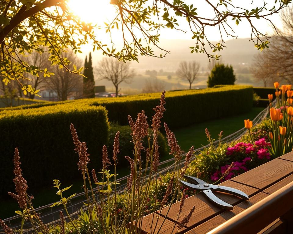 Wanneer is het beste moment om de tuin te snoeien?