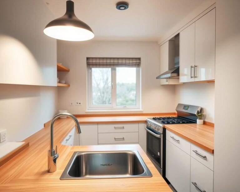Wat is de beste opstelling voor een kleine keuken?