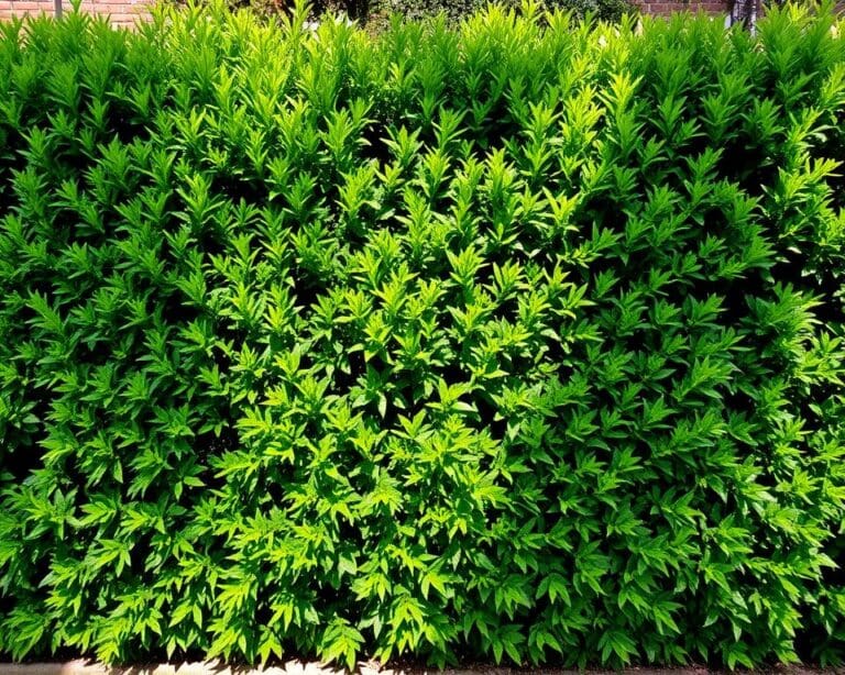 Welke haagplanten bieden het hele jaar privacy?