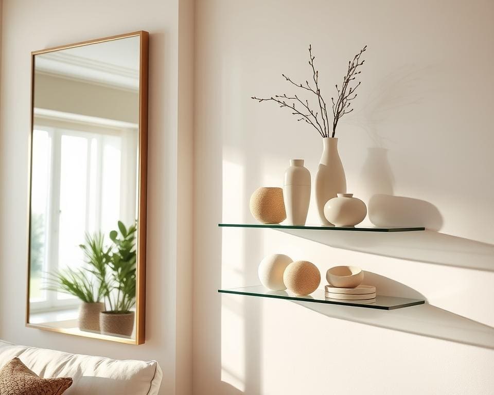 decoratieve accessoires voor ruimtelijk gevoel