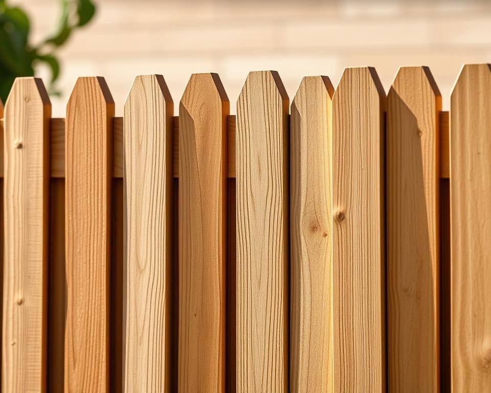 gemiddelde prijs houten schutting