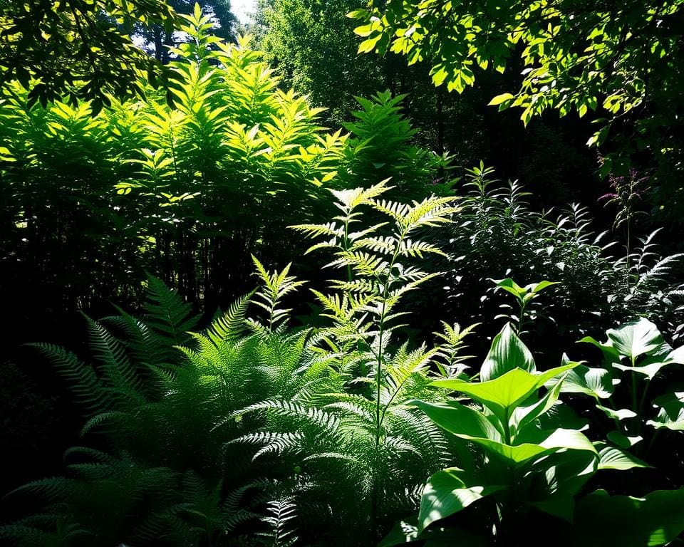 planten voor donkere plekken