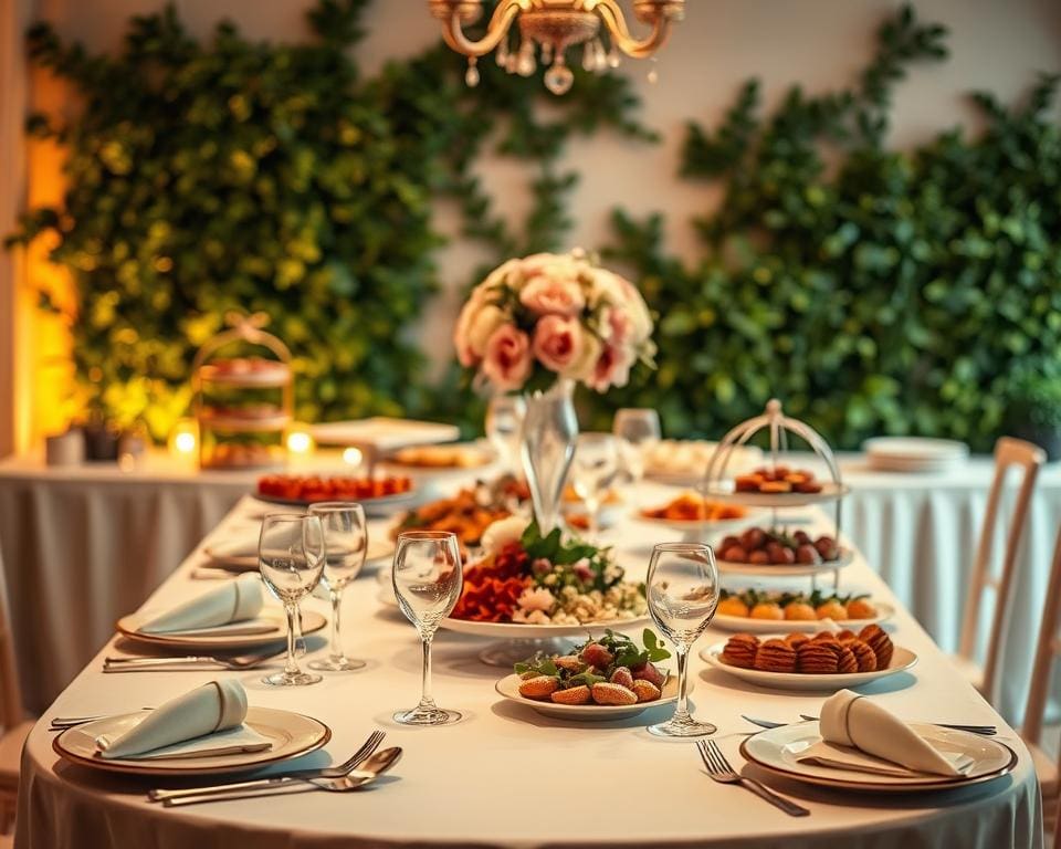 Catering opties bruiloft